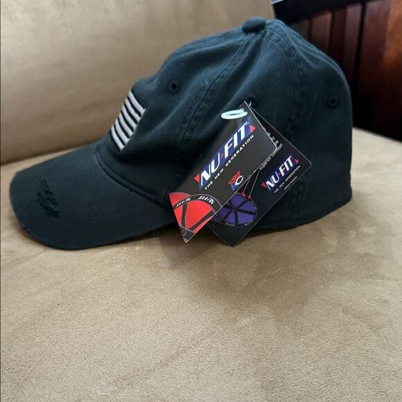 Black Cap with Embroidered Flag And Special Forces Logo - Picture 5 of 10